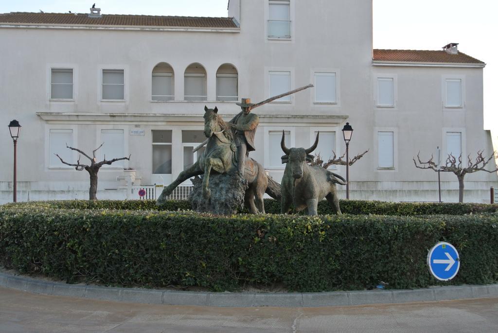 Hotel Les Palmiers En Camargue Saintes-Maries-de-la-Mer Ngoại thất bức ảnh